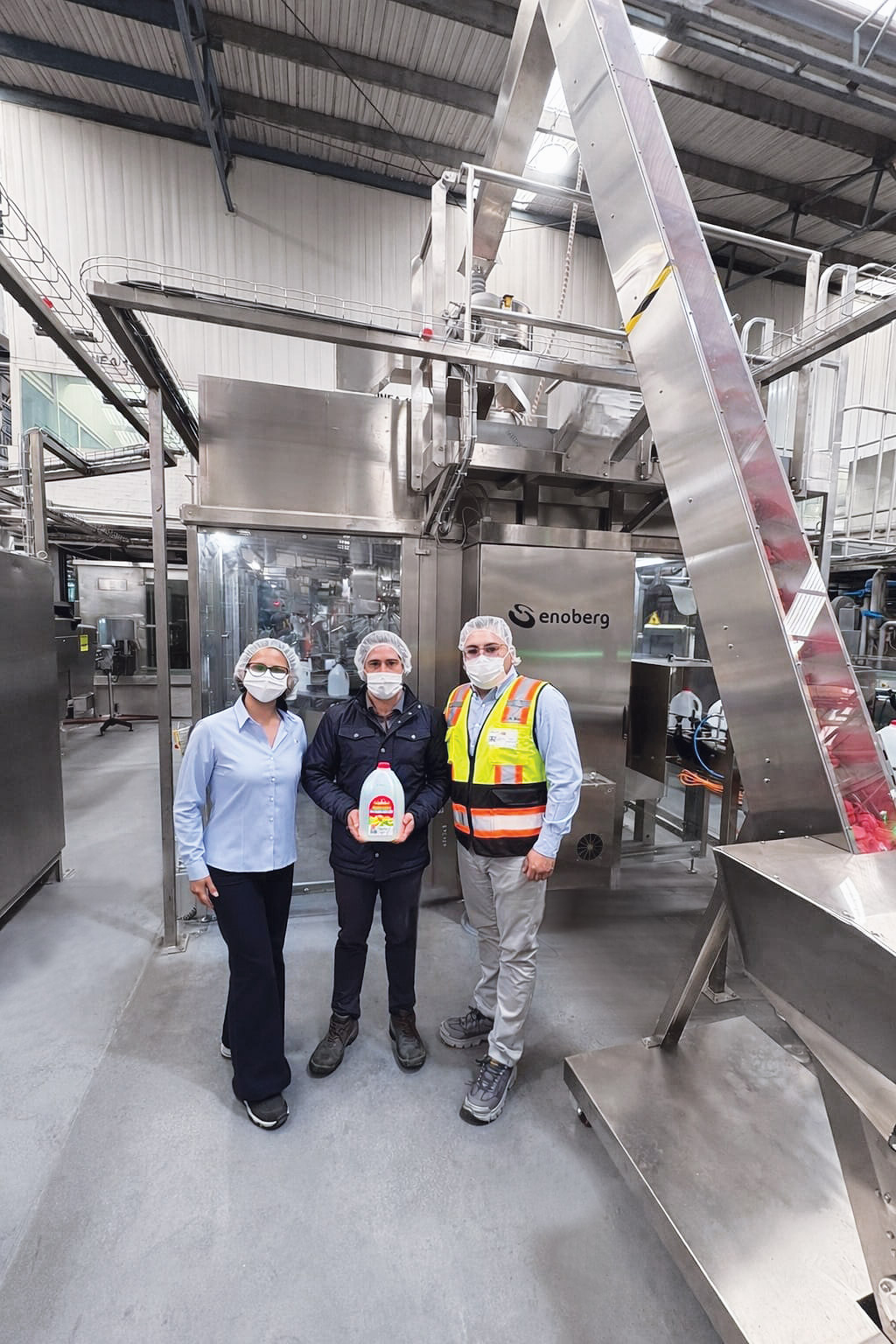 Conservas La Costeña chooses the Enoberg monoblock for filling and capping large-capacity vinegar containers